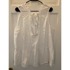 Loft, Peplum Tank Top